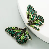 Butterfly Wings Color Diamond  Earrings main image 4