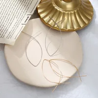 Fashion Geometric Plating Alloy No Inlaid Earrings main image 3