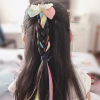 Colorful Wig Braid  Butterfly Cartoon Hairpin main image 3