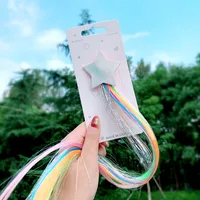 Colorful Wig Braid  Butterfly Cartoon Hairpin sku image 1