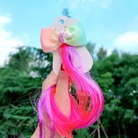 Colorful Wig Braid  Butterfly Cartoon Hairpin sku image 11