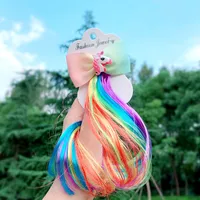 Colorful Wig Braid  Butterfly Cartoon Hairpin sku image 12