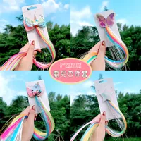 Colorful Wig Braid  Butterfly Cartoon Hairpin sku image 29