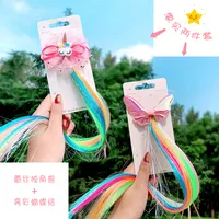 Colorful Wig Braid  Butterfly Cartoon Hairpin sku image 21