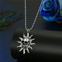 New Trend  Angel Skull Cross Wings Necklace sku image 4