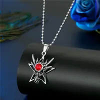 New Trend  Angel Skull Cross Wings Necklace sku image 10
