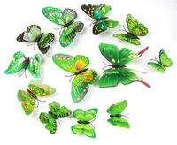 Creative Butterfly Wall Stickers 12-piece Set main image 2