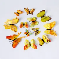 Creative Butterfly Wall Stickers 12-piece Set main image 4