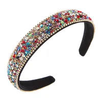Korean  Trend Color Full Drill Non-slip Headband main image 5