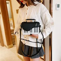Small Pu Leather Solid Color Fashion Square Flip Cover Square Bag Shoulder Bag main image 4