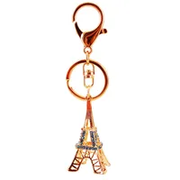 Creative Crafts Diamond Eiffel Tower Keychain main image 5
