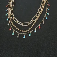 Fashion Devil Eye Chain Eye Pendant Clavicle Chain Necklace main image 3