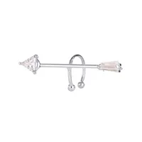 Zircon Arrow Ear Clip main image 5