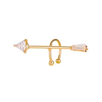Zircon Arrow Ear Clip sku image 2