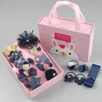 Korean Children's 18 Sets Pink Cute Hairpin main image 4