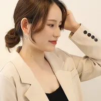 New Korean Retro Baroque Rhinestone Earrings main image 4