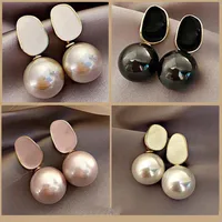 Fashion Geometric Plating Alloy No Inlaid Earrings Ear Studs main image 1