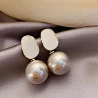 Fashion Geometric Plating Alloy No Inlaid Earrings Ear Studs main image 2