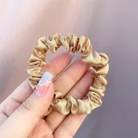 Unisex Simple Style Commute Solid Color Cloth Hair Tie sku image 5