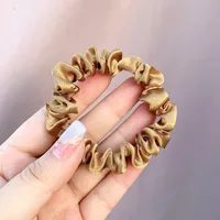 Unisex Simple Style Commute Solid Color Cloth Hair Tie sku image 6