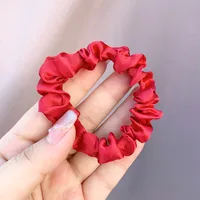 Unisex Simple Style Commute Solid Color Cloth Hair Tie sku image 9