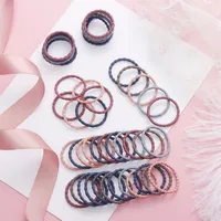 Korean Cute Hair Rope Set main image 4