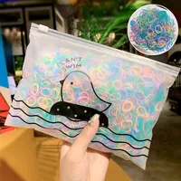 Korean Simple Colorful Hair Ring Set sku image 1