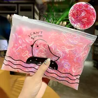 Korean Simple Colorful Hair Ring Set sku image 6