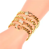Copper Diamond Fashion Bracelet main image 2