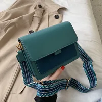 New Korean Style Frosted Wide Band Shoulder Bag main image 1