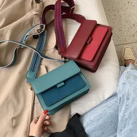 New Korean Style Frosted Wide Band Shoulder Bag main image 4