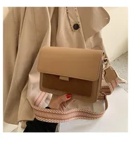 New Korean Style Frosted Wide Band Shoulder Bag sku image 1