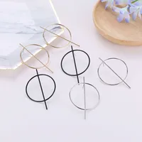 Simple Style Geometric Plating Alloy No Inlaid Earrings Ear Studs main image 2