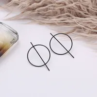 Simple Style Geometric Plating Alloy No Inlaid Earrings Ear Studs main image 4