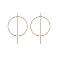 Simple Style Geometric Plating Alloy No Inlaid Earrings Ear Studs main image 5