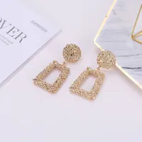 Fashion Geometric Plating Alloy No Inlaid Earrings Ear Studs main image 4