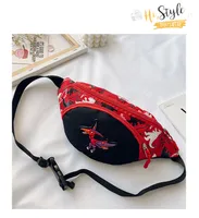 Children's Fashion Cartoon Pattern Waist Bag sku image 1