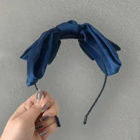Korean Fashion Simple New Big  Bow Headband Wholesale sku image 6