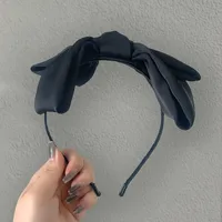 Korean Fashion Simple New Big  Bow Headband Wholesale sku image 8