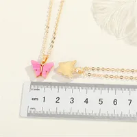 Fashion Butterfly Resin Necklace main image 2