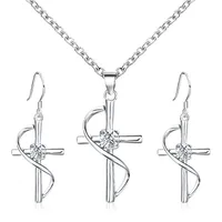 Fashion Cross Alloy Plating Women's Necklace main image 1