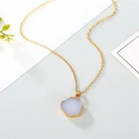 Wholesale Jewelry Fashion Irregular Alloy Pendant Necklace sku image 3