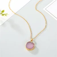 Wholesale Jewelry Fashion Irregular Alloy Pendant Necklace sku image 4