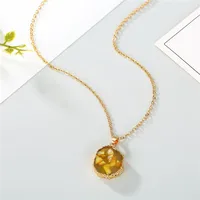 Wholesale Jewelry Fashion Irregular Alloy Pendant Necklace sku image 7