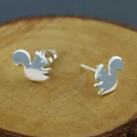 Fashion Animal Plating Alloy No Inlaid Earrings Ear Studs main image 4