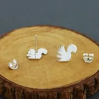 Fashion Animal Plating Alloy No Inlaid Earrings Ear Studs main image 5