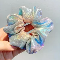 Korean New Style Hair Accessories Female Simple Shiny Large Intestine Hair Ring Thick Hair Rope sku image 6
