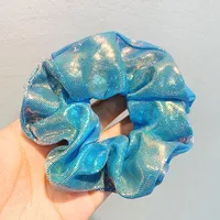 Korean New Style Hair Accessories Female Simple Shiny Large Intestine Hair Ring Thick Hair Rope sku image 5