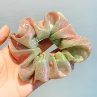 Korean New Style Hair Accessories Female Simple Shiny Large Intestine Hair Ring Thick Hair Rope sku image 4