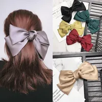 Headdress Retro Big Bow Hairpin Top Clip Fairy Fairy Half Ball Hairpin Girl main image 1